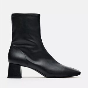 Zara Black Ankle Boots